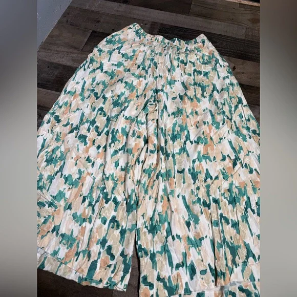 Anthropologie‎ Maeve Gabriela High Rise Wide Leg Pants- Large - Picture 8 of 10